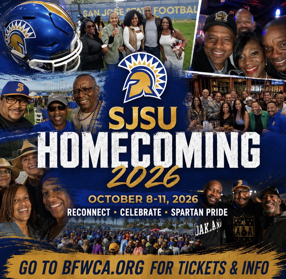 Black Family Weekend Homecoming 2026 — October 8-11, 2026. Reconnect, Celebrate, Spartan Pride.